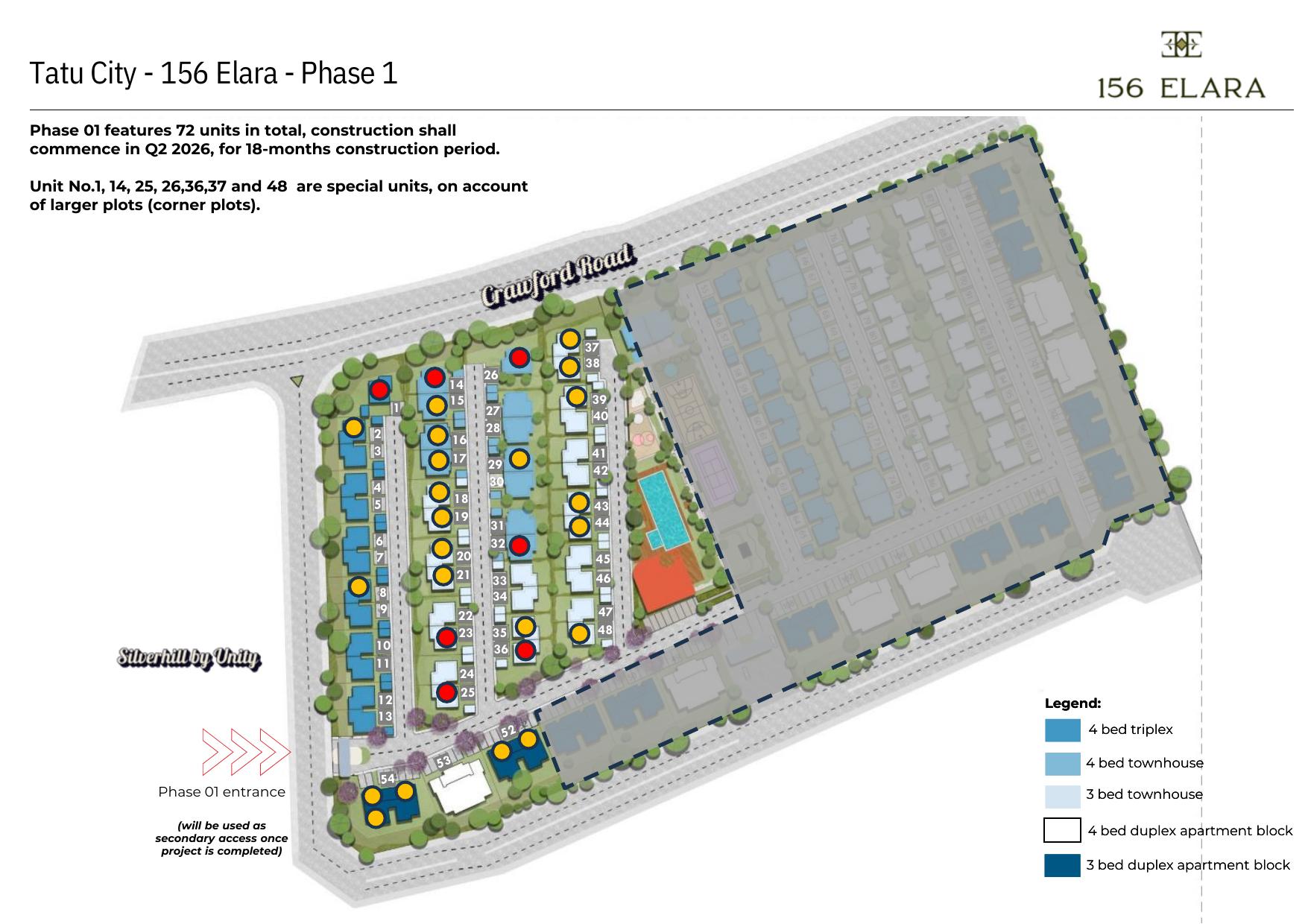 Phase 1 site plan