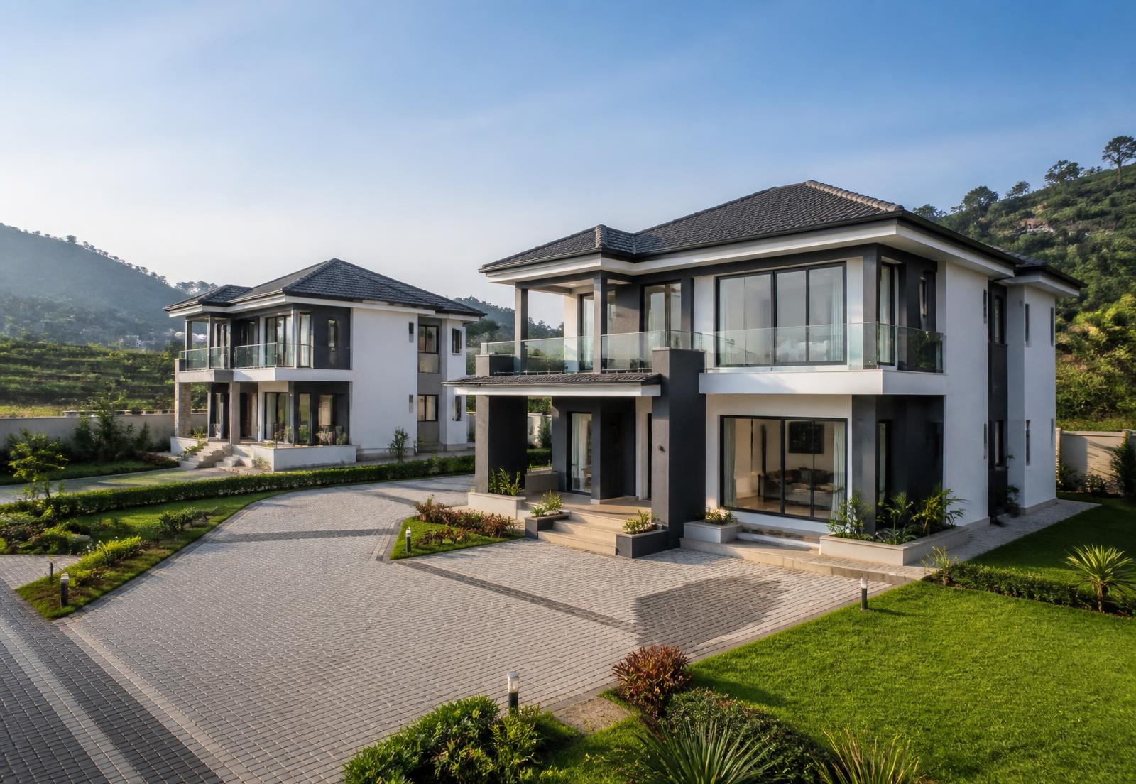 Completed multi-unit residential estate development in Kikuyu