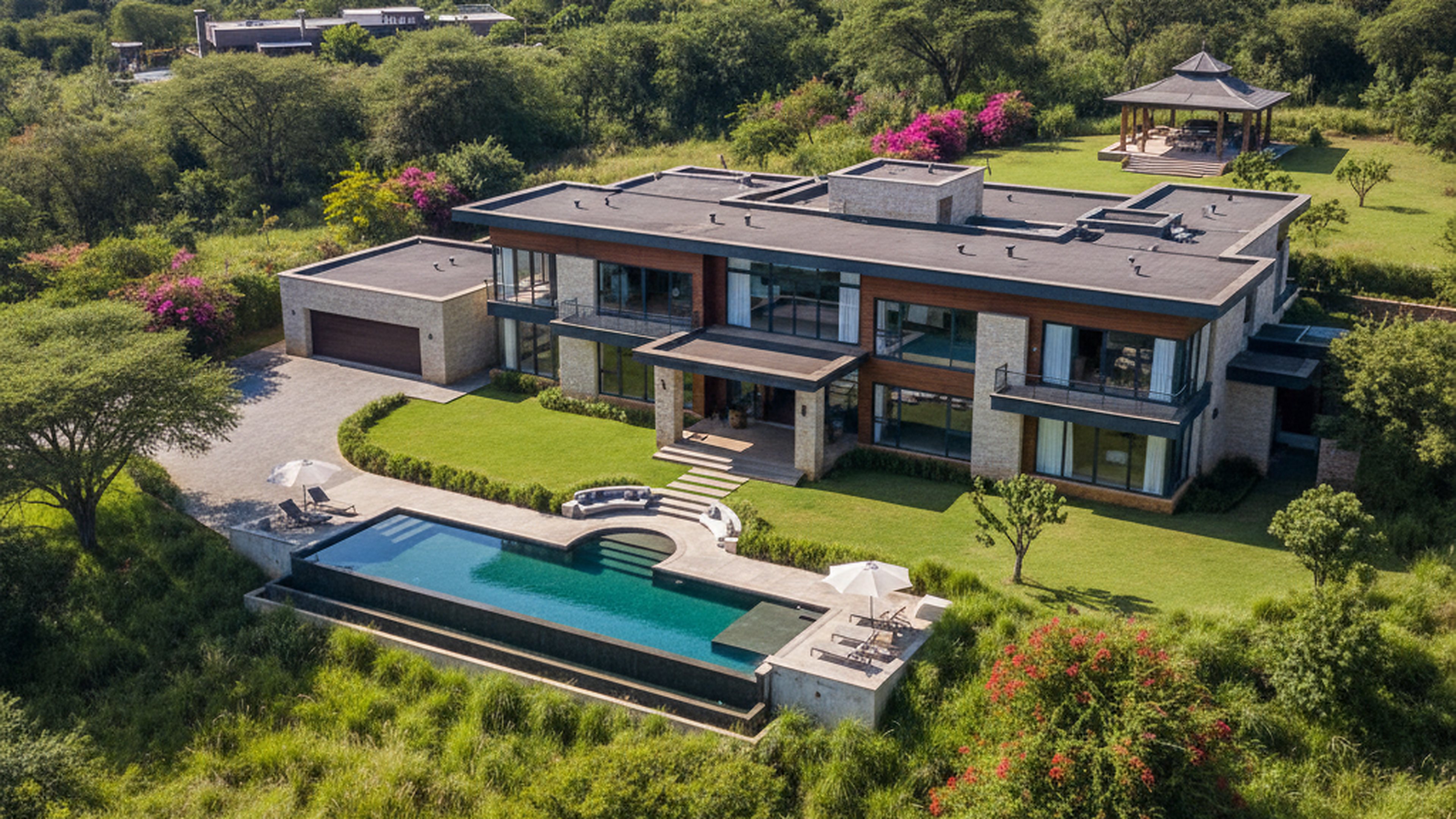 7-Bed Flat-Roof Villa, Marula Lane