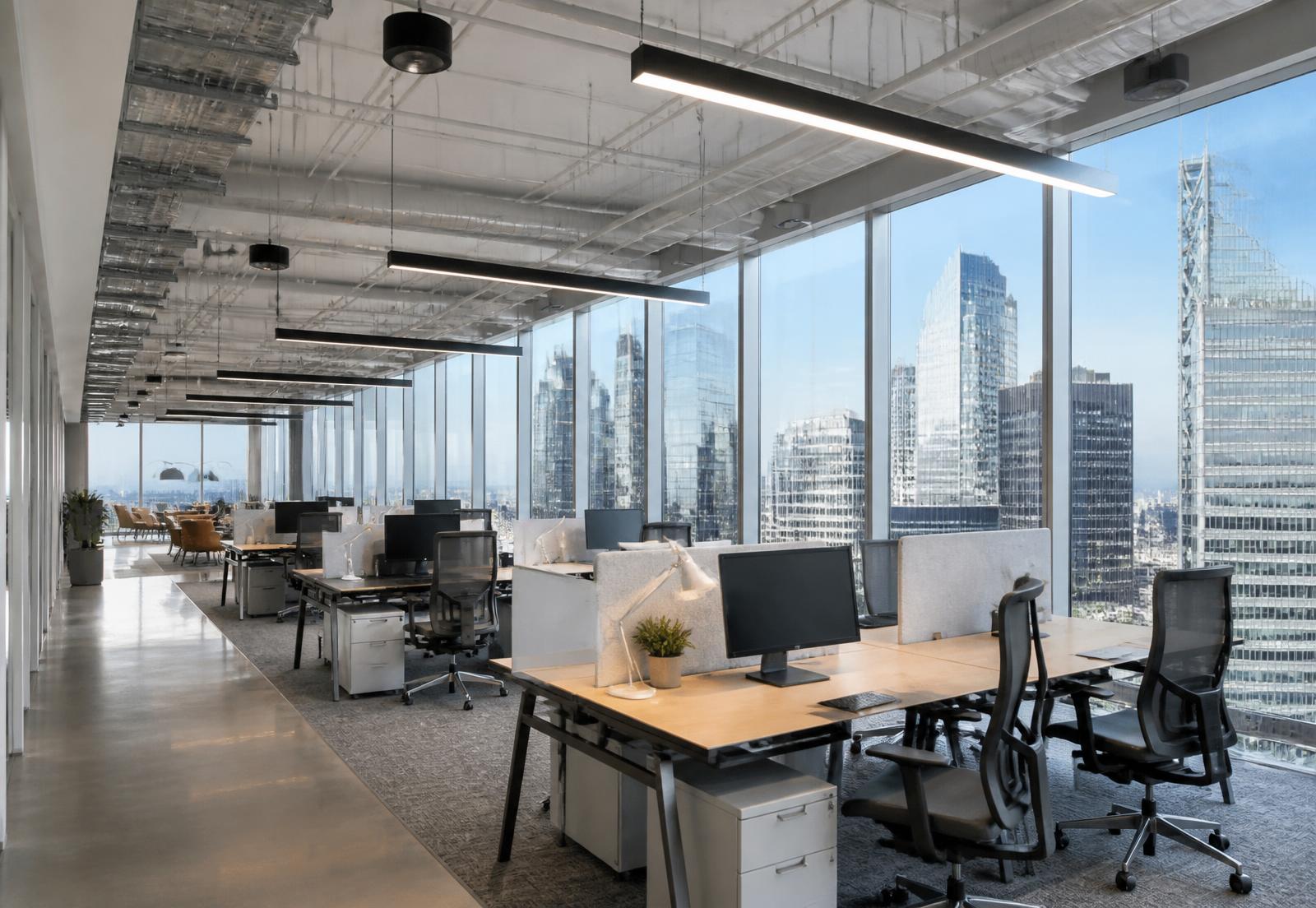 Completed interior office fit-out for Microsoft R&D Kenya at Dunhill Towers, Westlands