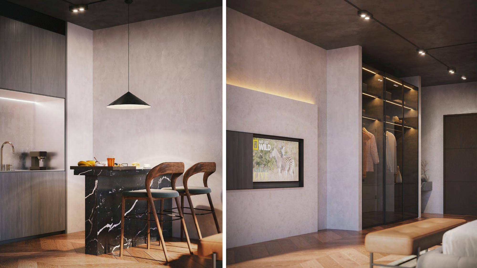 Fitted kitchen