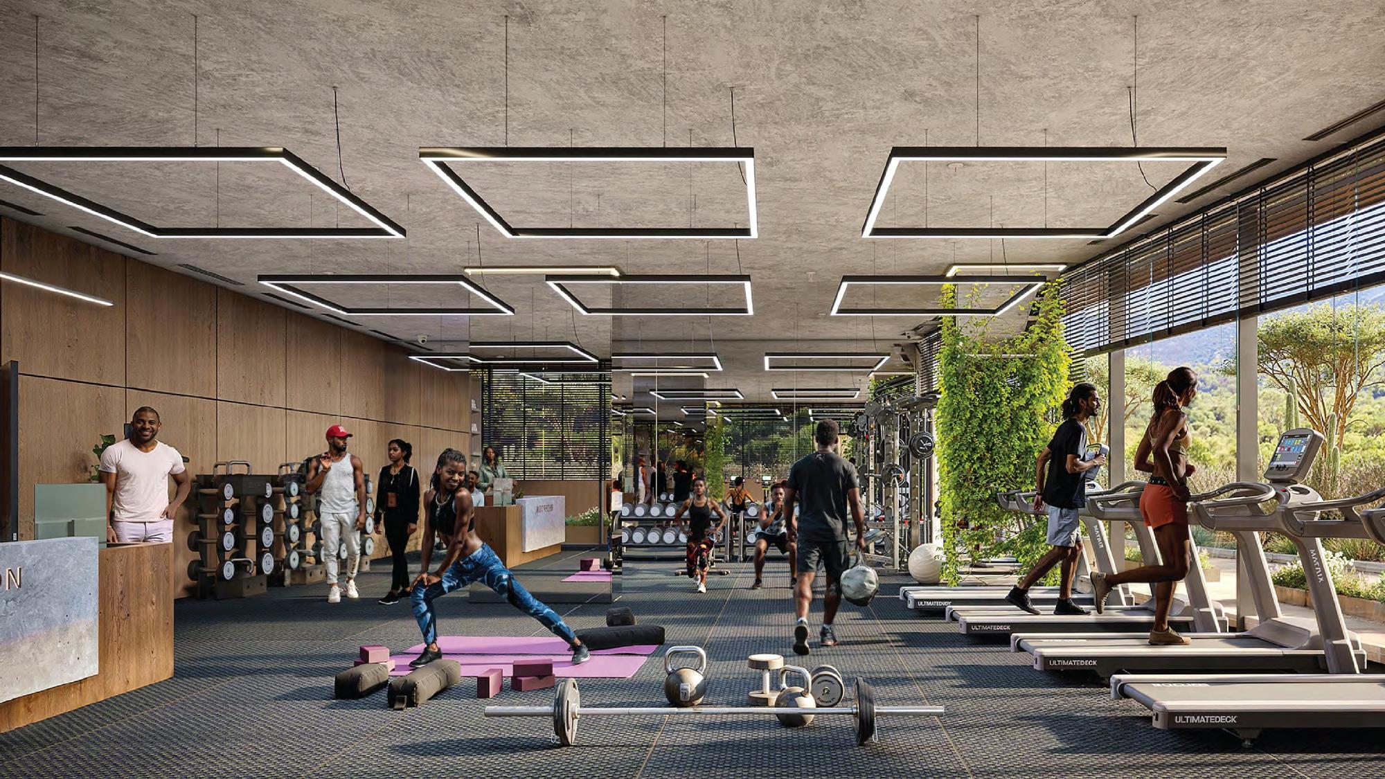 Residents' gym