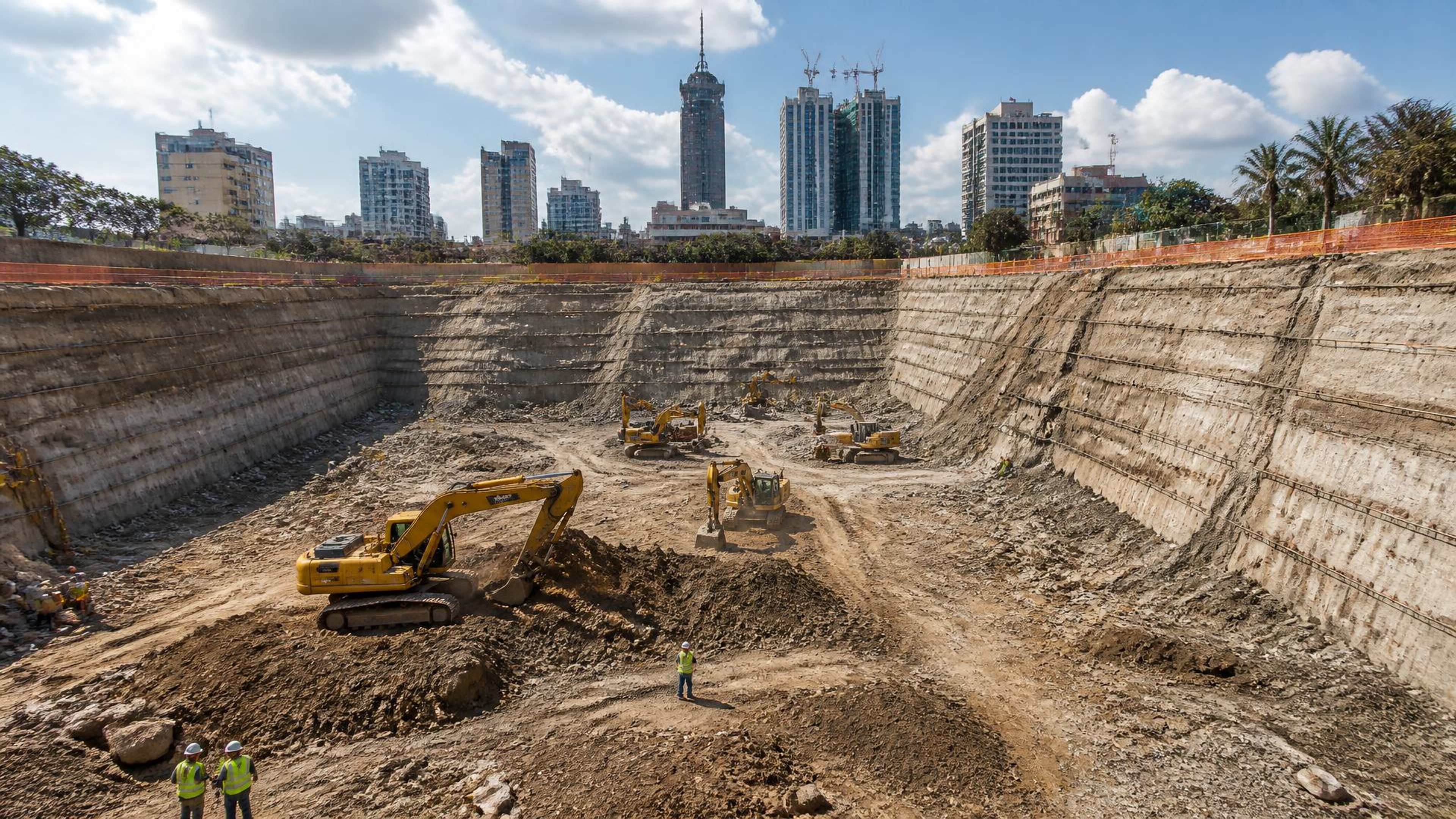 Project-aligned construction imagery for GTC Building, Nairobi