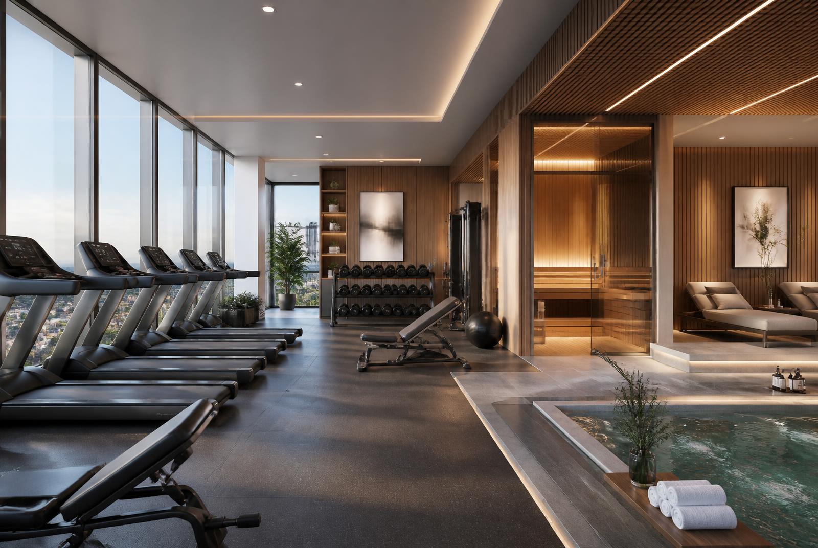 Gym and spa
