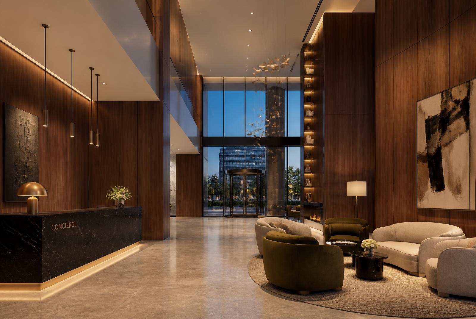 Concierge lobby